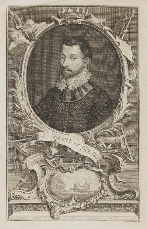Sir francis drake npg d35386
