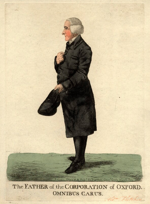 William fletcher ('the father of the corporation of oxford. omnibus carus') npg d9446
