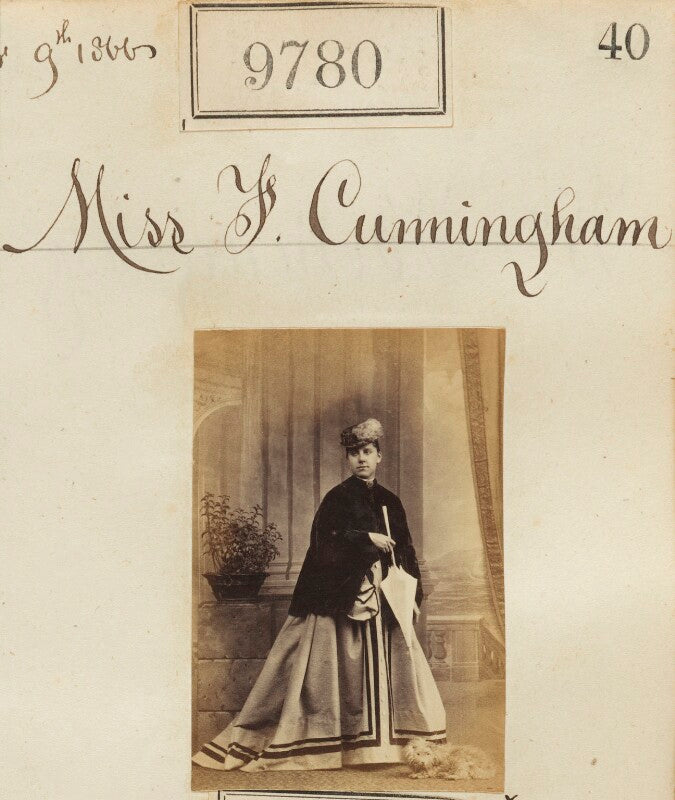 Miss f. cunningham npg ax59510