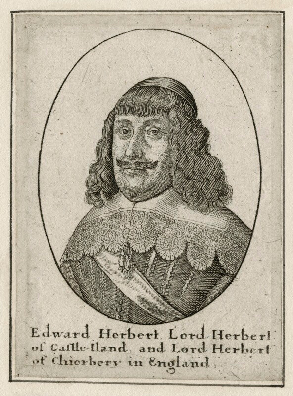 Edward herbert, 1st baron herbert of cherbury npg d26654