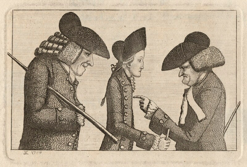 Henry home, lord kames; hugo arnot; james burnett, lord monboddo npg d16861