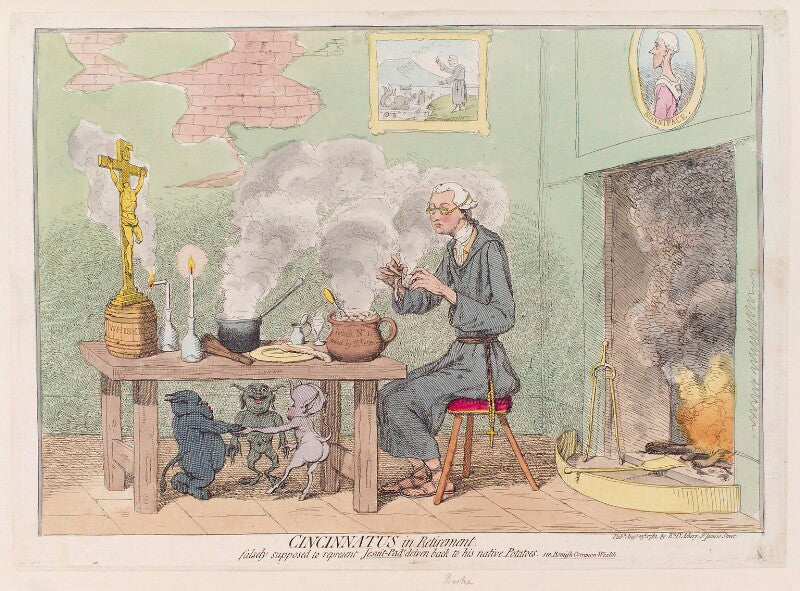 Edmund burke ('cincinnatus in retirement') npg d12313