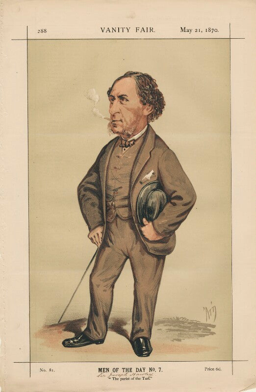 Sir joseph henry hawley, 3rd bt ('men of the day no. 7. "the purist of the turf."') npg d43432