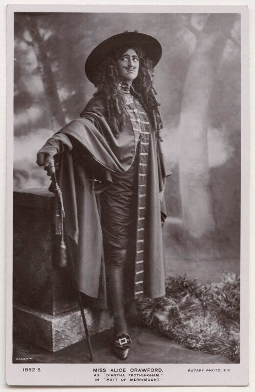 Alice crawford as diantha frothingham in 'matt of merrymount' npg x193707