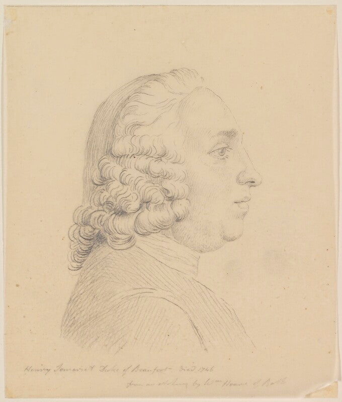 Henry somerset, 3rd duke of beaufort npg d177
