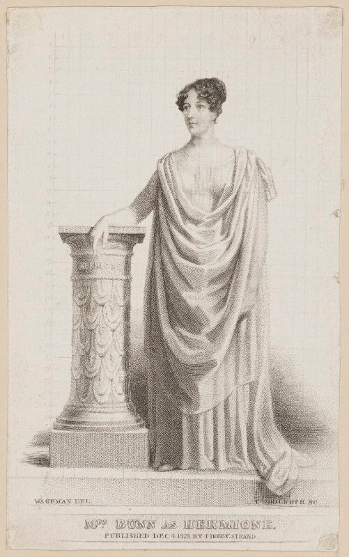 Margaret agnes bunn (née somerville) as hermione in 'a winter's tale' npg d38558