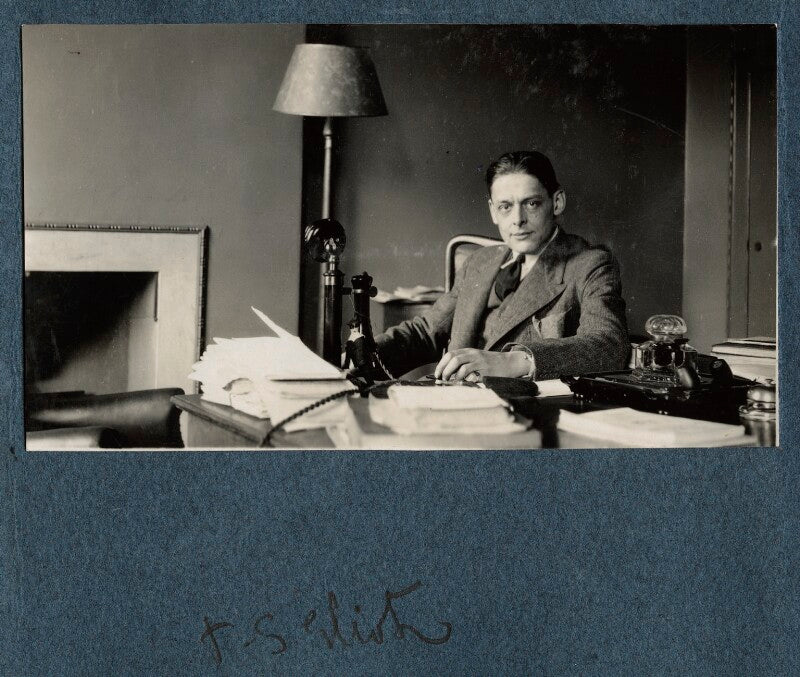 T.s. eliot npg ax142531