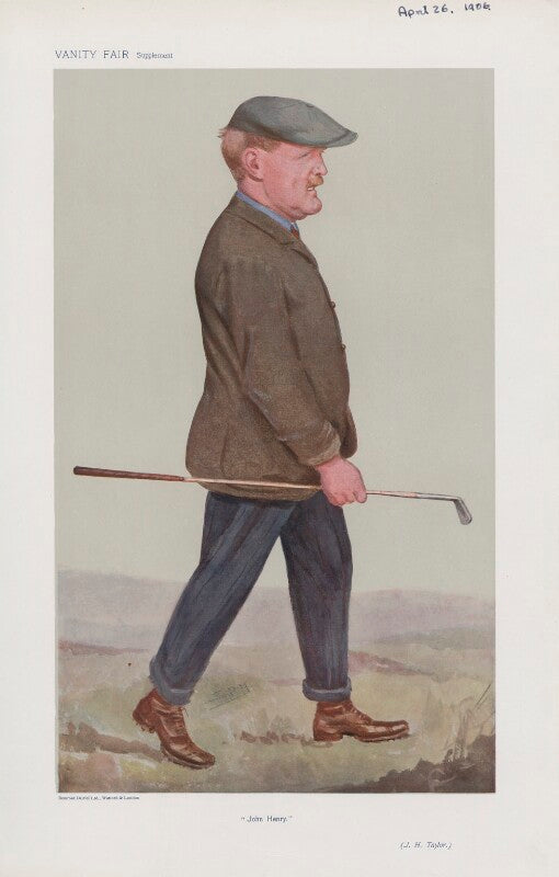 John henry taylor ('men of the day. no. 1012. "john henry"') npg d45324