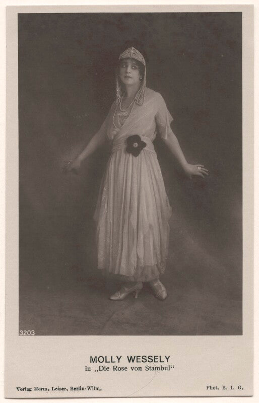 Molly wessely in 'die rose von stambul' npg x139944