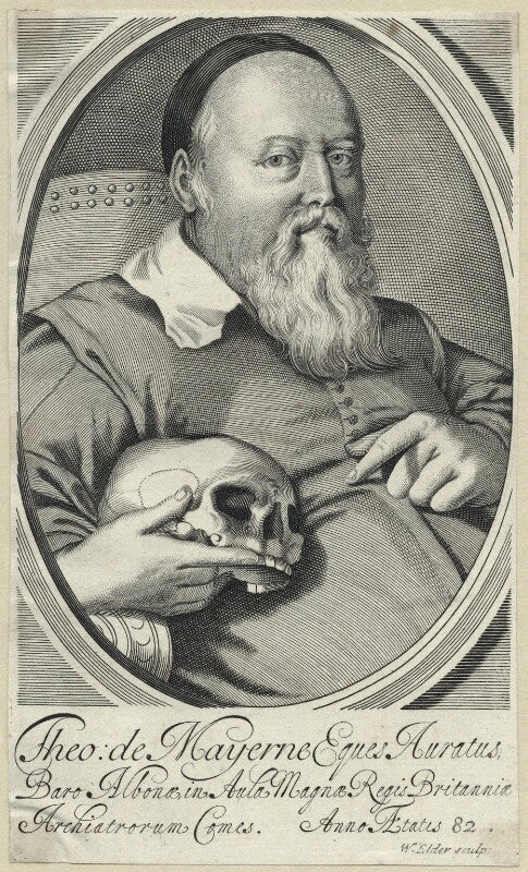 Sir theodore turquet de mayerne npg d29018