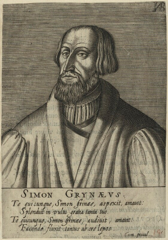 Simon grynaeus npg d24782