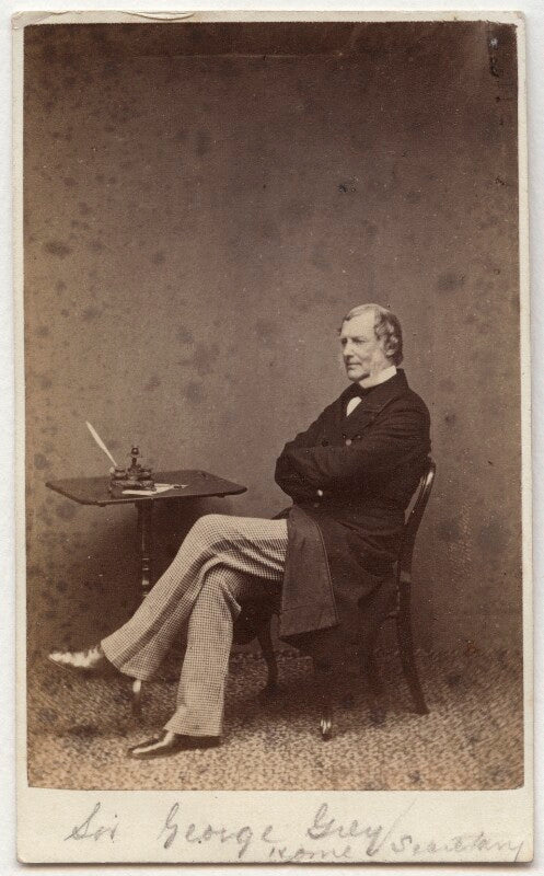 Sir george grey, 2nd bt npg ax39794