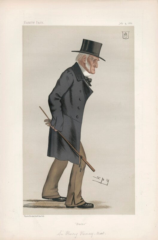 Sir harry verney, 2nd bt ('statesmen. no. 405.') npg d44076