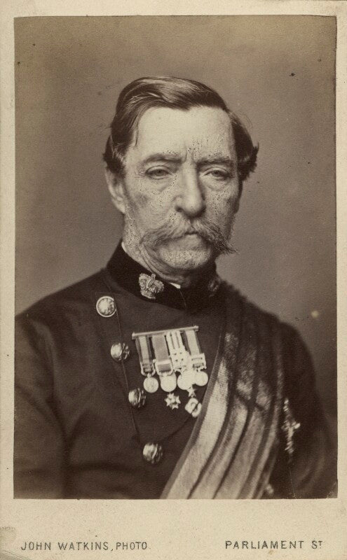 Robert cornelis napier, 1st baron napier of magdala npg ax11983