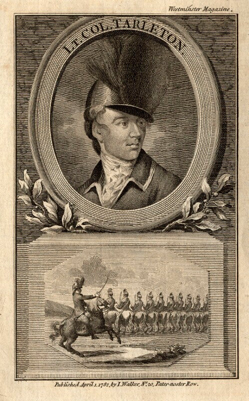 Sir banastre tarleton, bt npg d11217