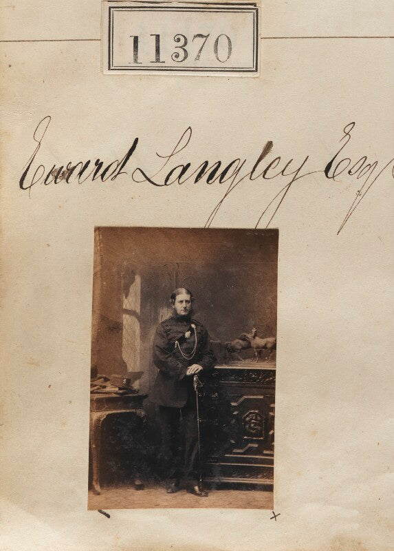 Edward langley npg ax61056