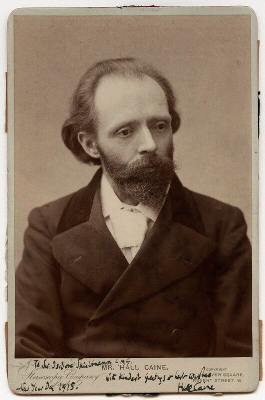 Sir (thomas henry) hall caine npg x5001