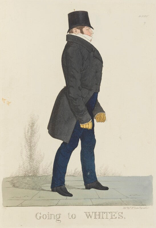 William arden, 2nd baron alvanley ('going to white's') npg d13315