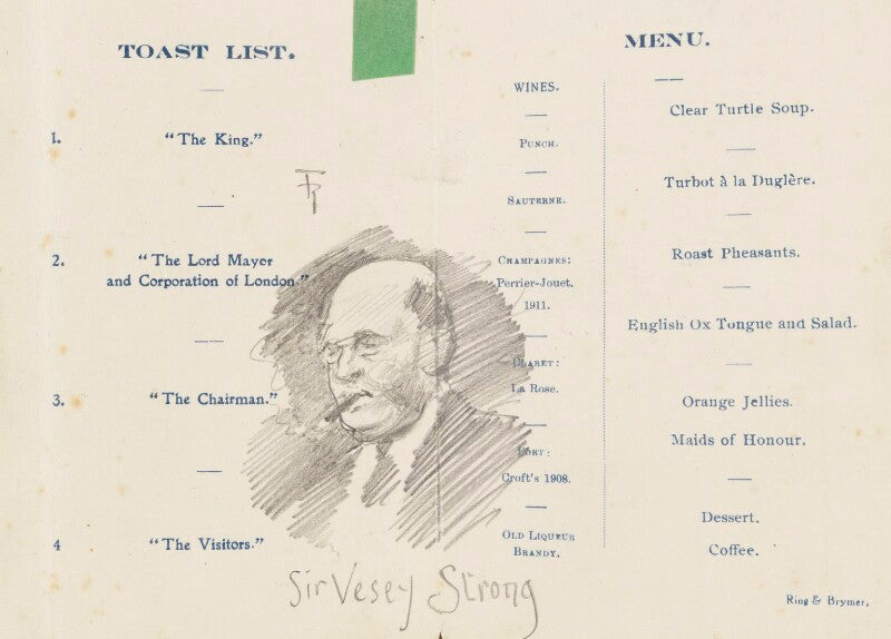 Sir (thomas) vezey strong npg d43134