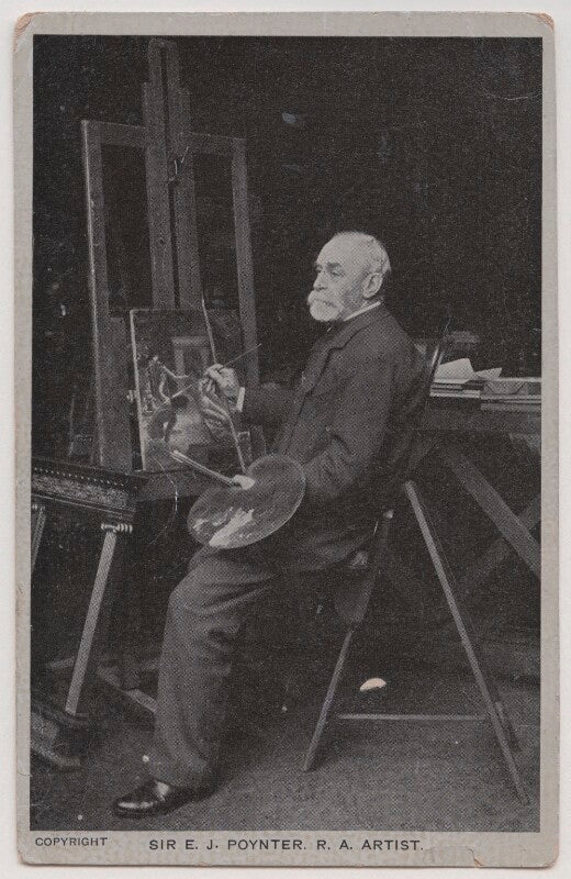 Sir edward john poynter, 1st bt npg x197695