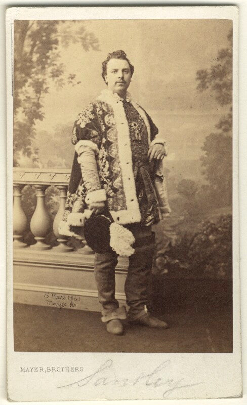 Sir charles santley npg ax25087