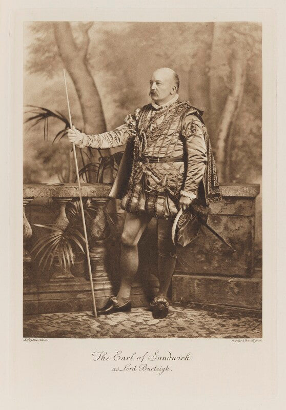Edward george henry montagu, 8th earl of sandwich as lord burleigh npg ax41218