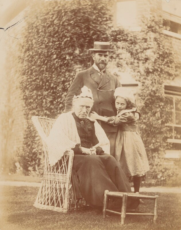 Marianne costelloe (née conn); benjamin francis conn ('frank') costelloe; ray strachey npg ax160698