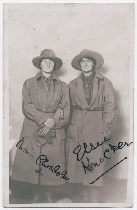 Mairi chisholm; elsie knocker npg x194118