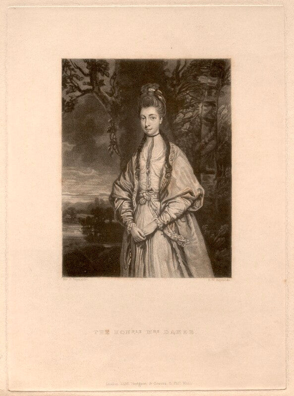 Anne seymour damer (née conway) npg d1716
