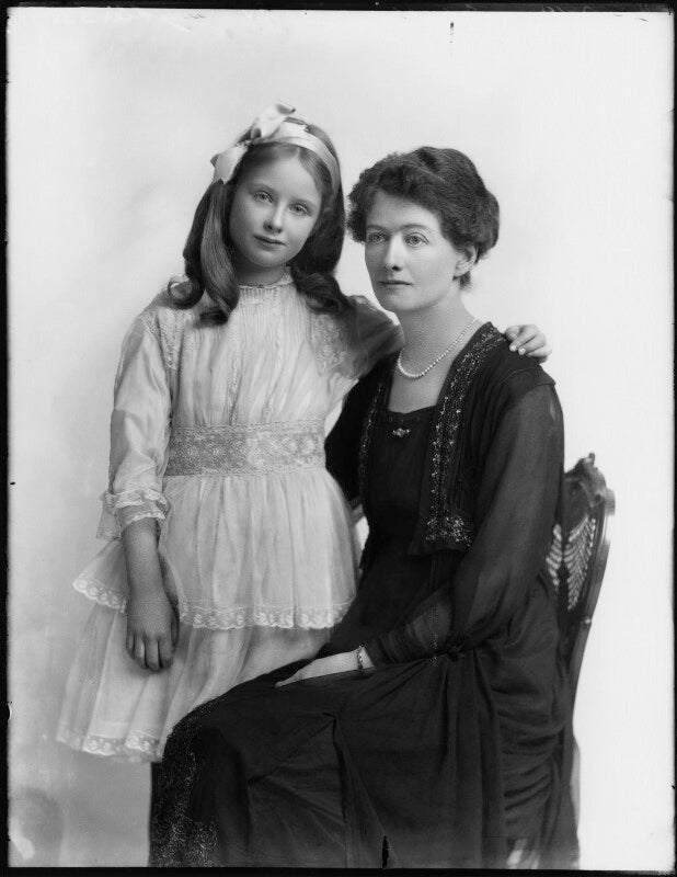 Hon. judith horatia maud messel (née birdwood); janetta hope gonville (née bromhead), lady birdwood npg x154327