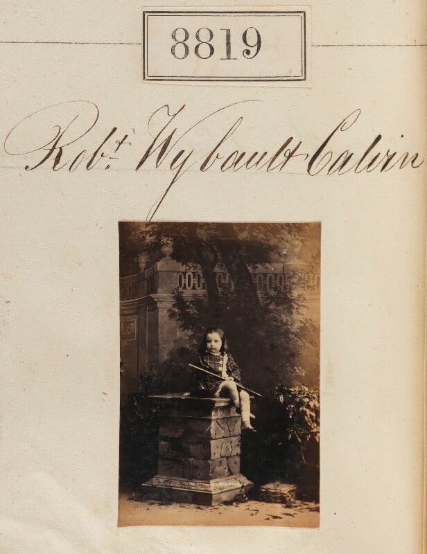 Herbert wybault colvin ('robt. wybault calvin') npg ax58642