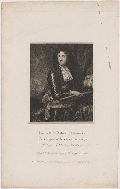 James scott, duke of monmouth and buccleuch npg d38869