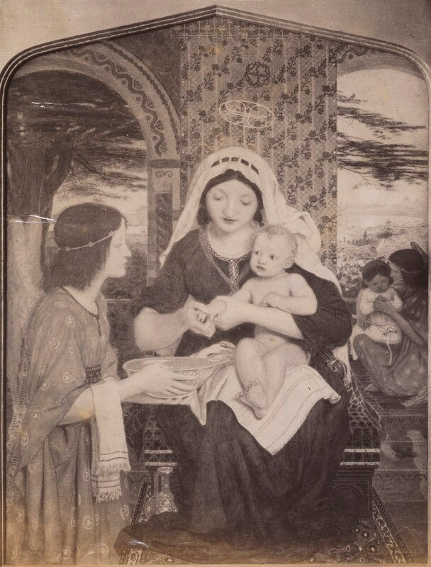 'our lady of good children' npg p1273(10b)