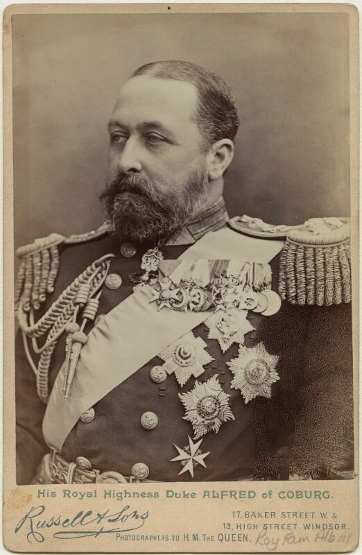 Prince alfred, duke of edinburgh and saxe coburg and gotha npg ax5555