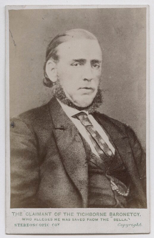 'the claimant of the tichborne baronetcy' (arthur orton) npg ax39931
