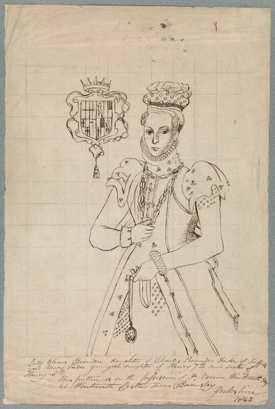 Eleanor clifford (née brandon), countess of cumberland npg d23066