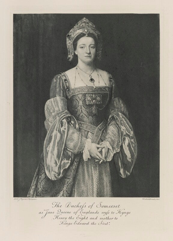 Susan margaret (née mackinnon), duchess of somerset as jane, queen of england, wife to king henry viii and mother to king edward vi npg ax41276