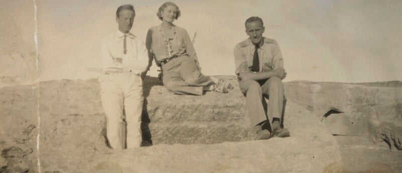 Walter edward guinness, 1st baron moyne of bury st edmunds; clementine ogilvy spencer churchill (née hozier), baroness spencer churchill; frederick gerard peake npg ax183276