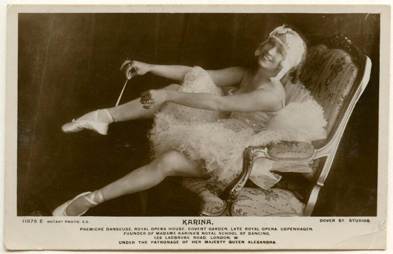 Madame karina in 'swan lake' npg ax160423