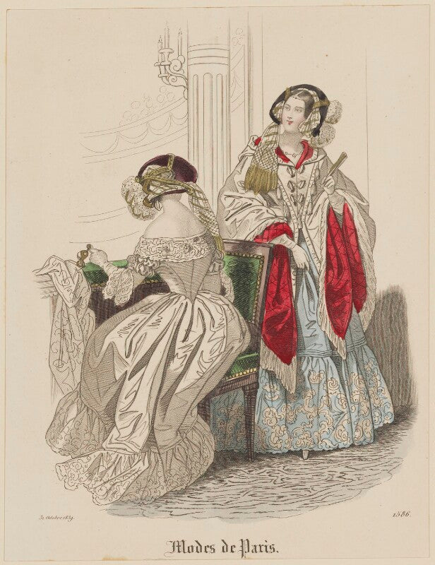 'modes de paris', 31 october 1839 npg d47829