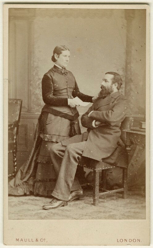 Two unknown sitters npg ax128356