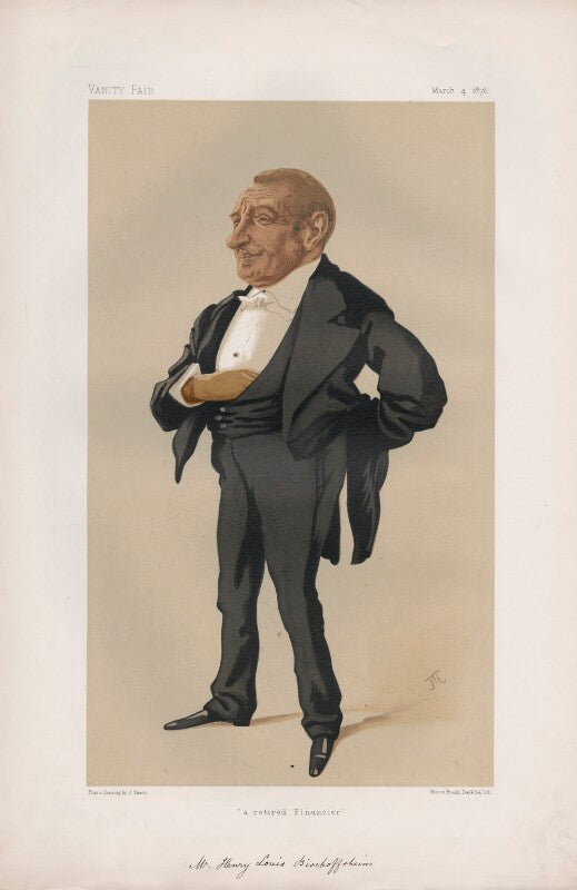 Henry louis bischoffsheim ('men of the day. no. 125.') npg d43734