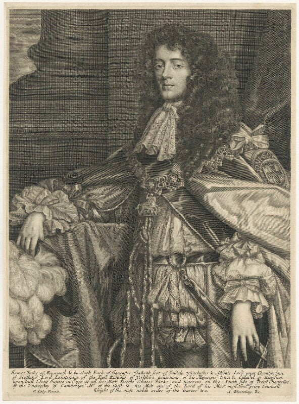 James scott, duke of monmouth and buccleuch npg d29392