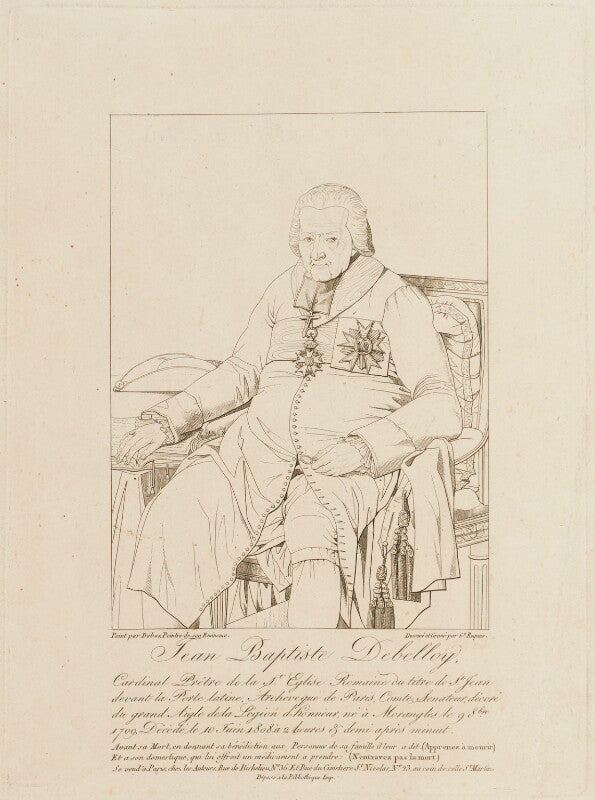 Jean baptiste de belloy npg d16164
