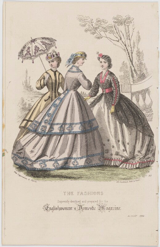 'the fashions', august 1864 npg d48011
