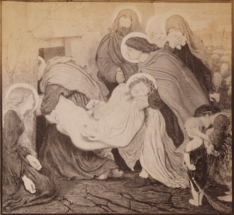 'the entombment' npg p1273(11a)
