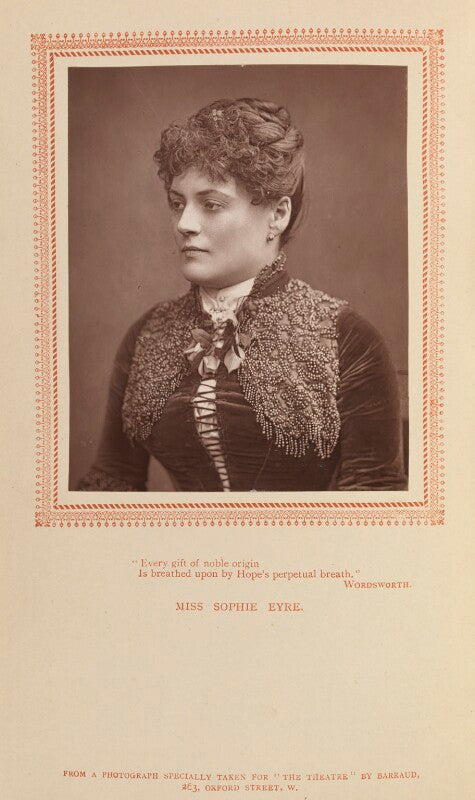 Sophie eyre (née ryan) npg ax9293