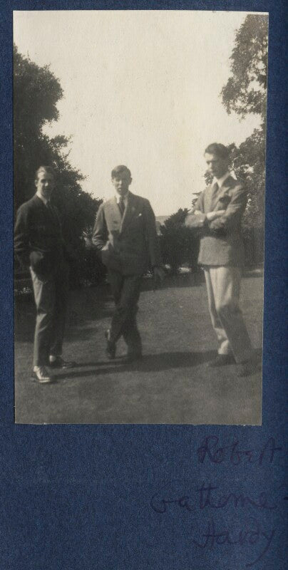 Walter james redfern turner; gilbert spencer; bob gathorne hardy npg ax141703