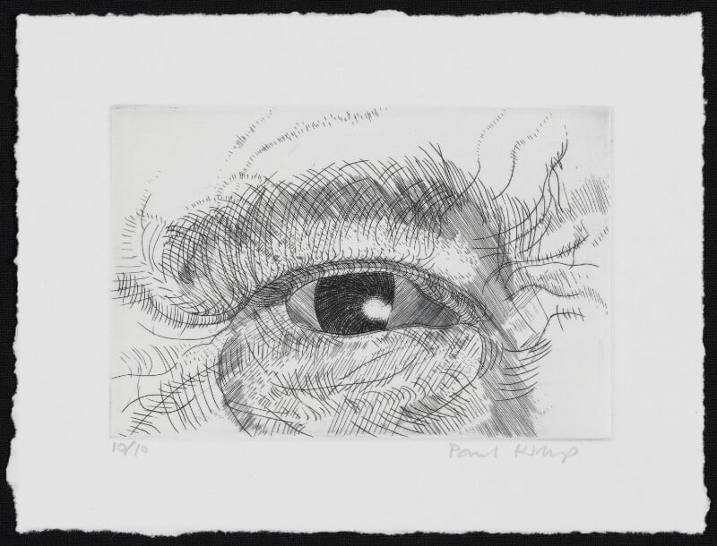 Engraving of an eye npg d49614