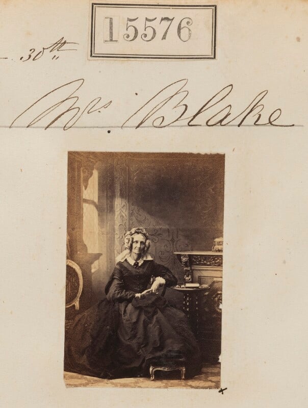 Mrs blake npg ax63508